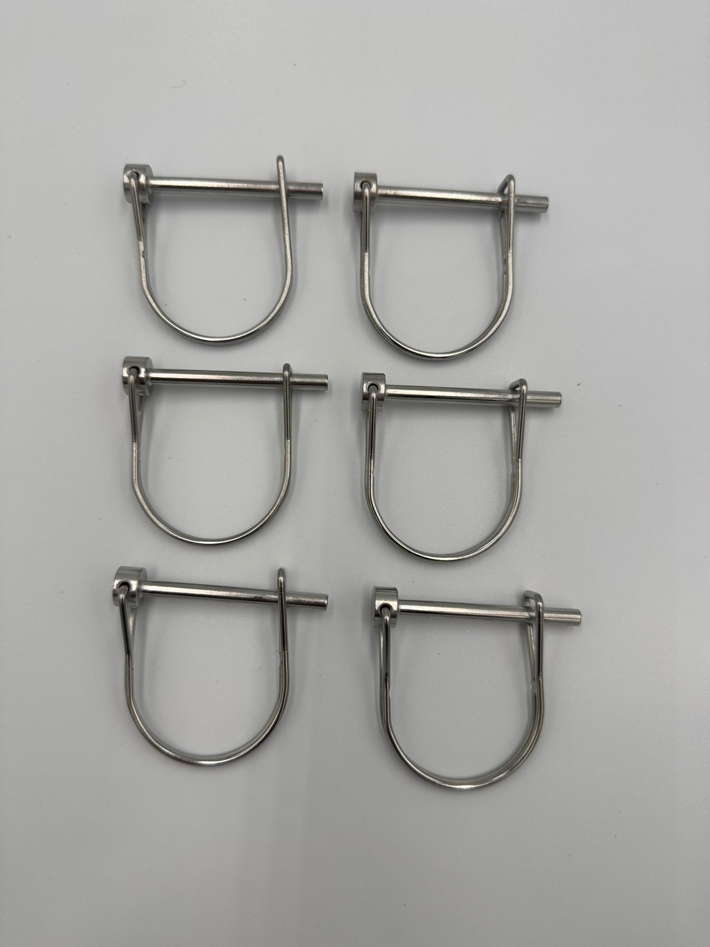 Axle Clips for Beach Wheelchair - Fits WC-1 and WC-16. Pack of 6.