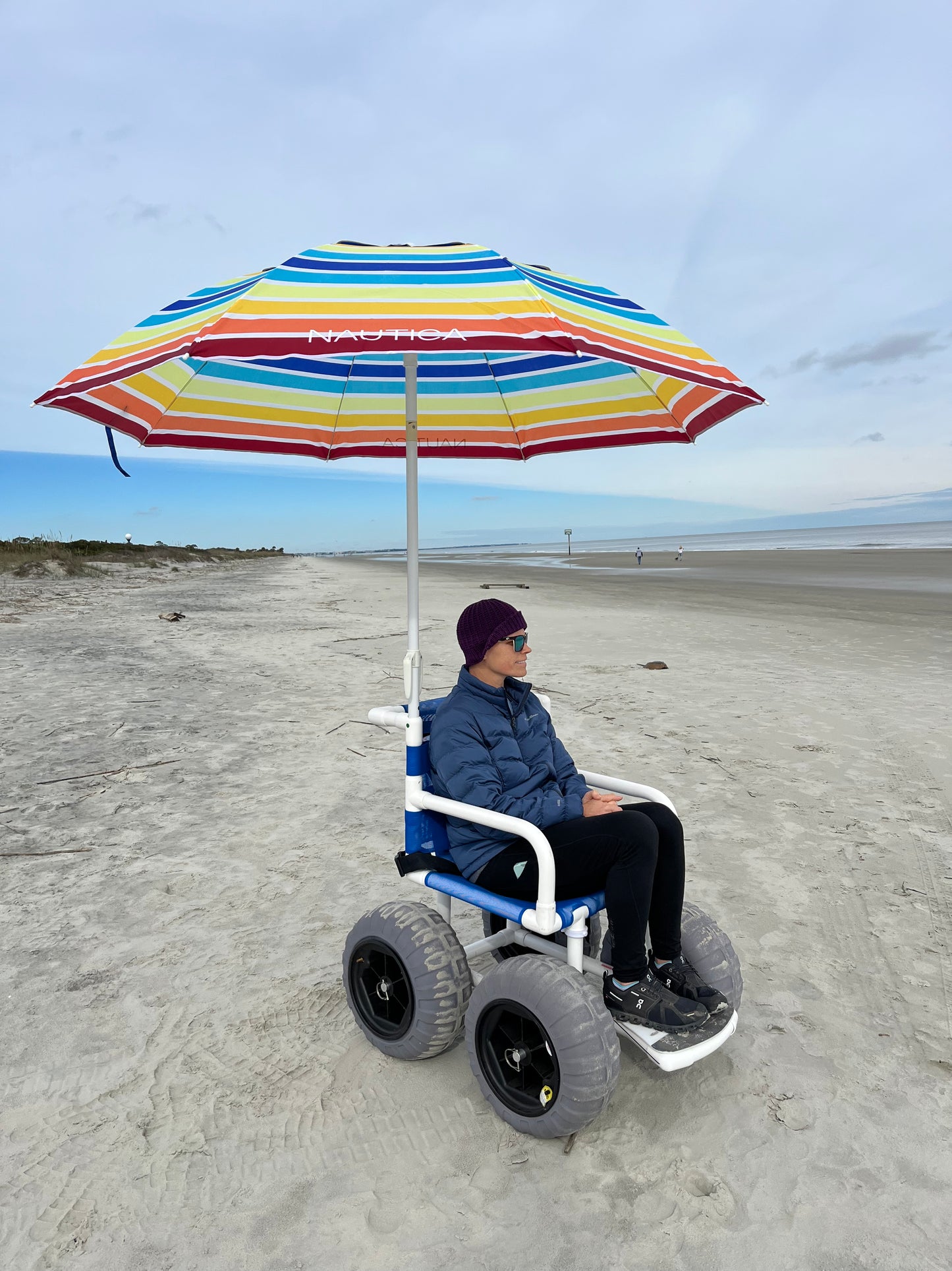 Umbrella Kit for Beach Wheelchair - Fits BWC-1 and BWC-16