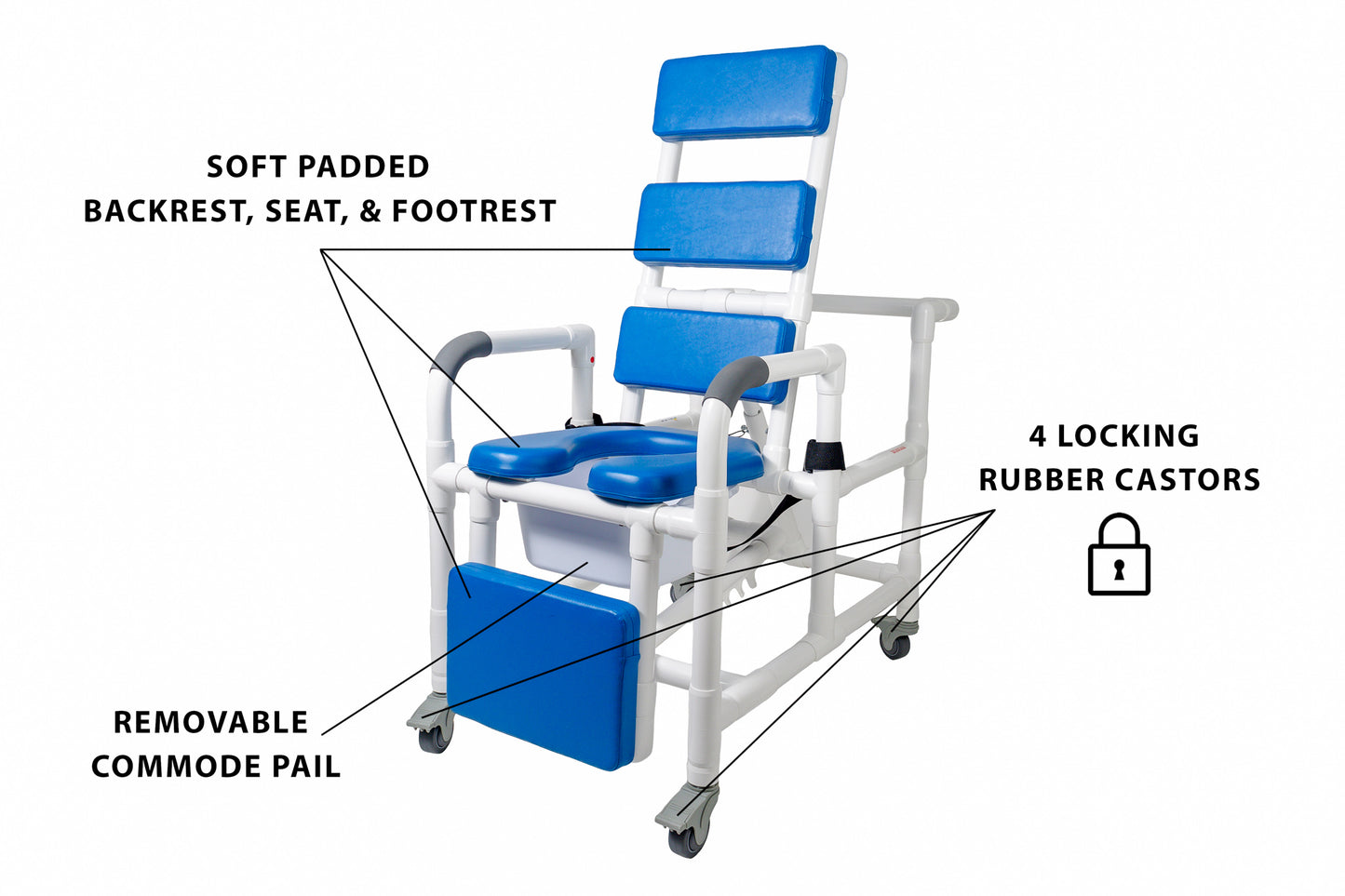 Reclining Shower Chair -  RCL-1