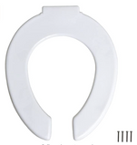 Toilet Seat Replacement for Rolling Shower Chair with Drop Arms - Fits Models DL-1 and RL-1