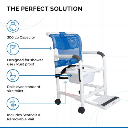 Rolling Shower Chair - RL-1