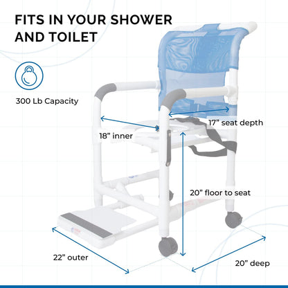 Rolling Shower Chair - RL-1